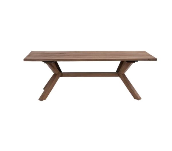 MESA COMEDOR REDOZAN DISEÑO MADERA DE SUAR NATURAL