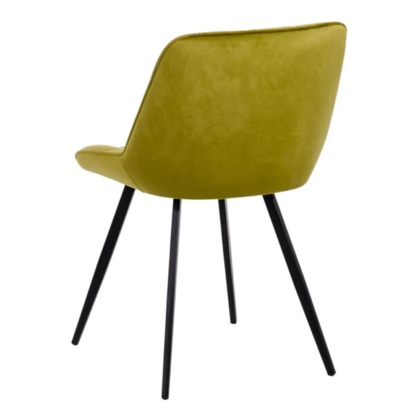 SILLA TERCIOPELO VERDE (PACK 4UDS) - Imagen 4