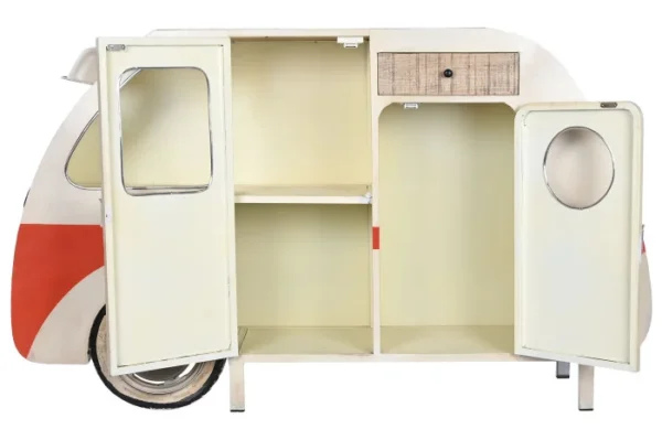 BUFFET METAL CARAVANA BLANCO - Imagen 2