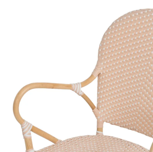 SILLA CON BRAZOS NATURAL-BEIGE RATÁN EXTERIOR - Imagen 8