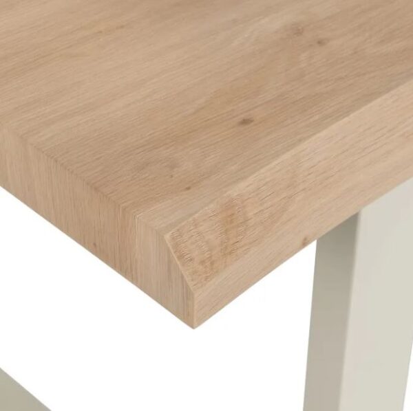 MESA COMEDOR NATURAL-CREMA DM-METAL - Imagen 4