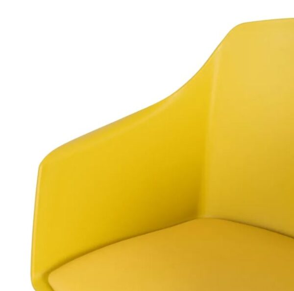 SILLA AMARILLO PP/METAL (PACK 4UDS) - Imagen 7