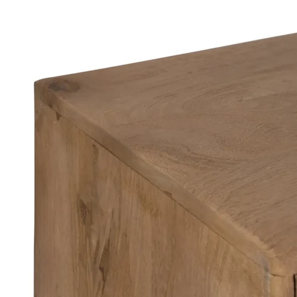 MUEBLE TV NATURAL MADERA DE MANGO SALÓN - Imagen 4