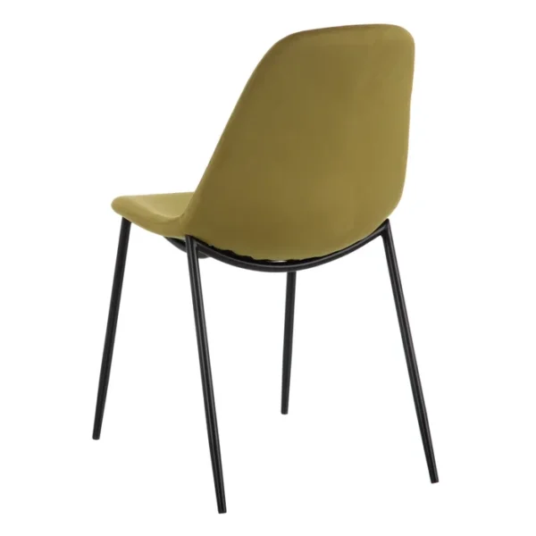 SILLA VERDE TEJIDO-METAL SALÓN 46 X 51 X 83,50 CM (PACK DE 4) - Imagen 4