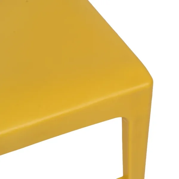 SILLA AMARILLO POLIPROPILENO CONTRACT 44 X 51 X 84 CM (PACK DE 4) - Imagen 8