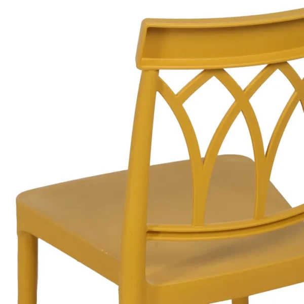 SILLA AMARILLO POLIPROPILENO CONTRACT 42 X 54 X 83 CM (PACK DE 4) - Imagen 10