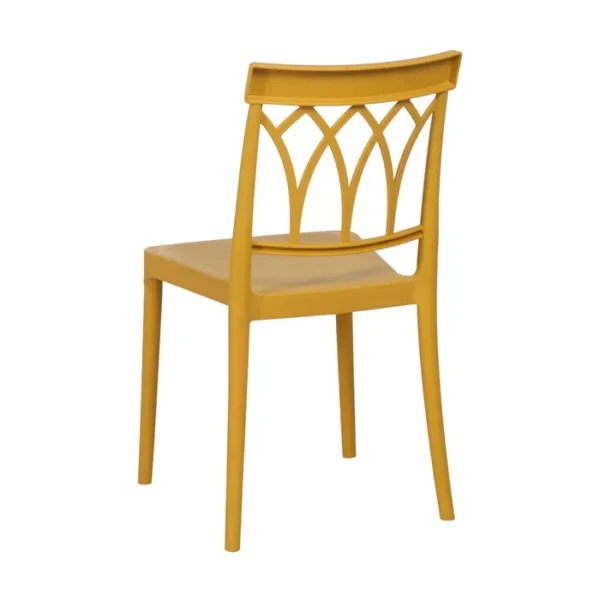 SILLA AMARILLO POLIPROPILENO CONTRACT 42 X 54 X 83 CM (PACK DE 4) - Imagen 4