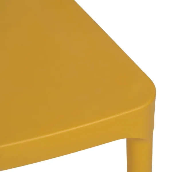 SILLA AMARILLO POLIPROPILENO CONTRACT 42 X 54 X 83 CM (PACK DE 4) - Imagen 8