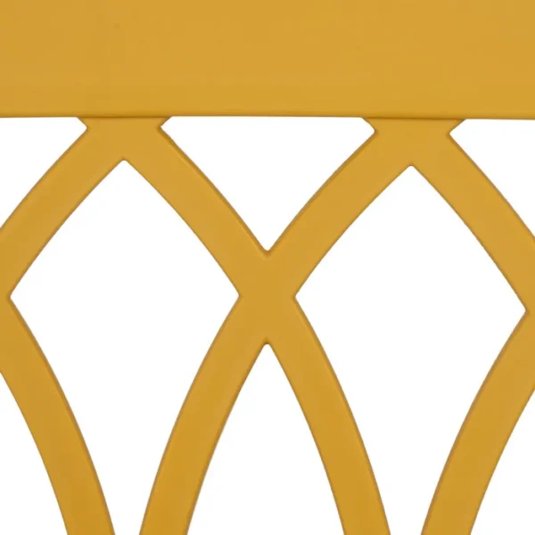 SILLA AMARILLO POLIPROPILENO CONTRACT 42 X 54 X 83 CM (PACK DE 4) - Imagen 9