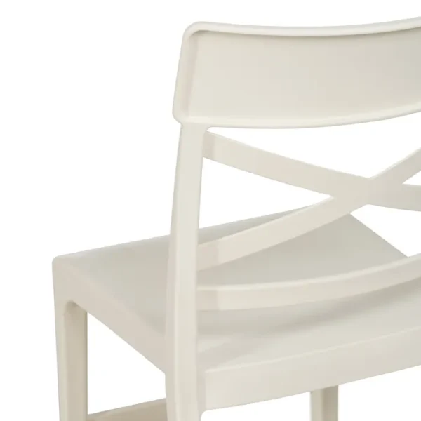 SILLA BLANCO POLIPROPILENO CONTRACT 42 X 54 X 83 CM (PACK DE 4) - Imagen 3