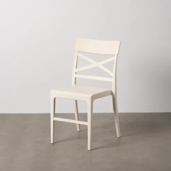 SILLA BLANCO POLIPROPILENO CONTRACT 42 X 54 X 83 CM (PACK DE 4) - Imagen 12