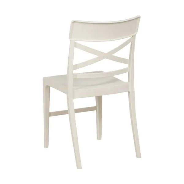 SILLA BLANCO POLIPROPILENO CONTRACT 42 X 54 X 83 CM (PACK DE 4) - Imagen 10