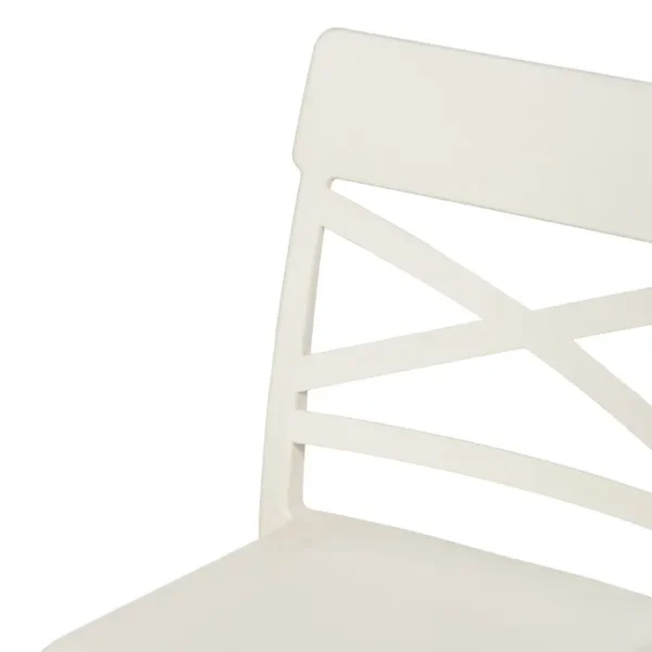 SILLA BLANCO POLIPROPILENO CONTRACT 42 X 54 X 83 CM (PACK DE 4) - Imagen 8