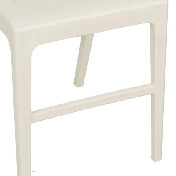 SILLA BLANCO POLIPROPILENO CONTRACT 42 X 54 X 83 CM (PACK DE 4) - Imagen 5